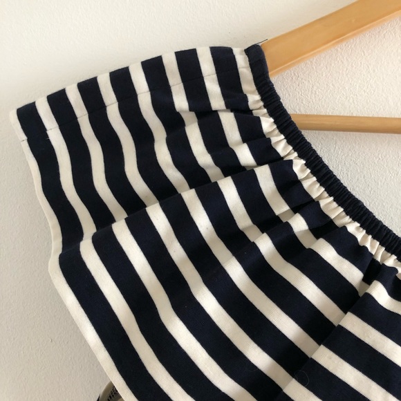 J.Crew Striped One Shoulder Ruffle Top - Picture 3 of 8